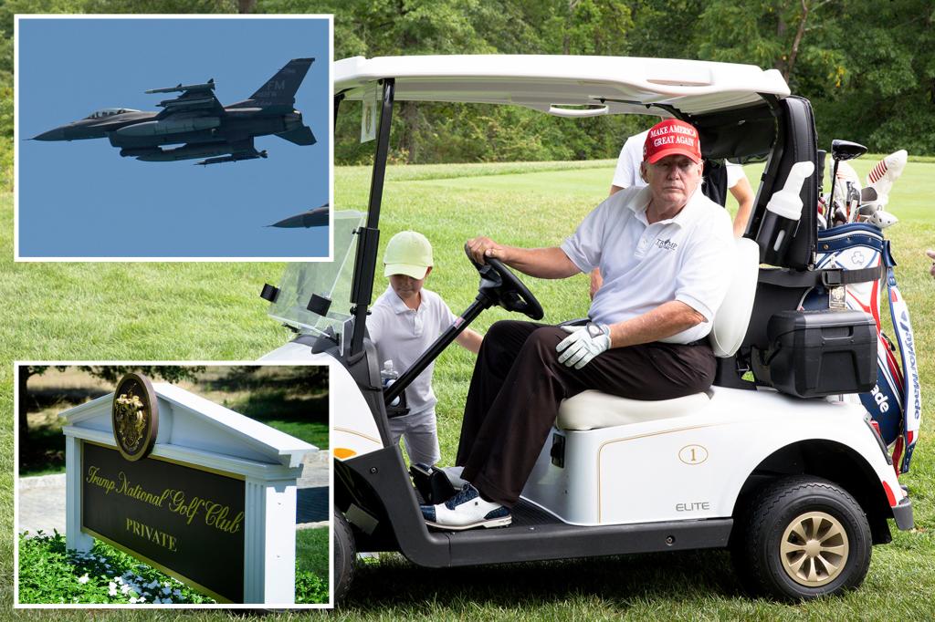 US Air Force fighter jets intercept another aircraft incursion over Trump’s NJ golf course trib.al/eTxkmBR