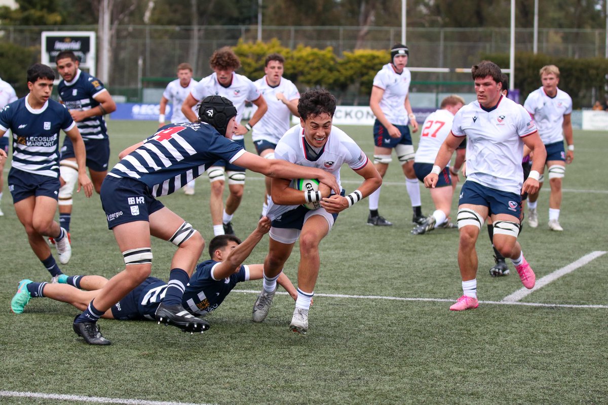 Great hit out for the USA Men’s U18s in Argentina today with a win over Rosario Academy 👏