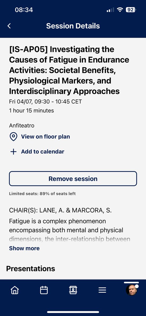 AndyLane27's tweet image. Great week at the @E_C_S_S Rimini.. team work on fatigue; presenting, socialising, running!!!! @wlv_uni