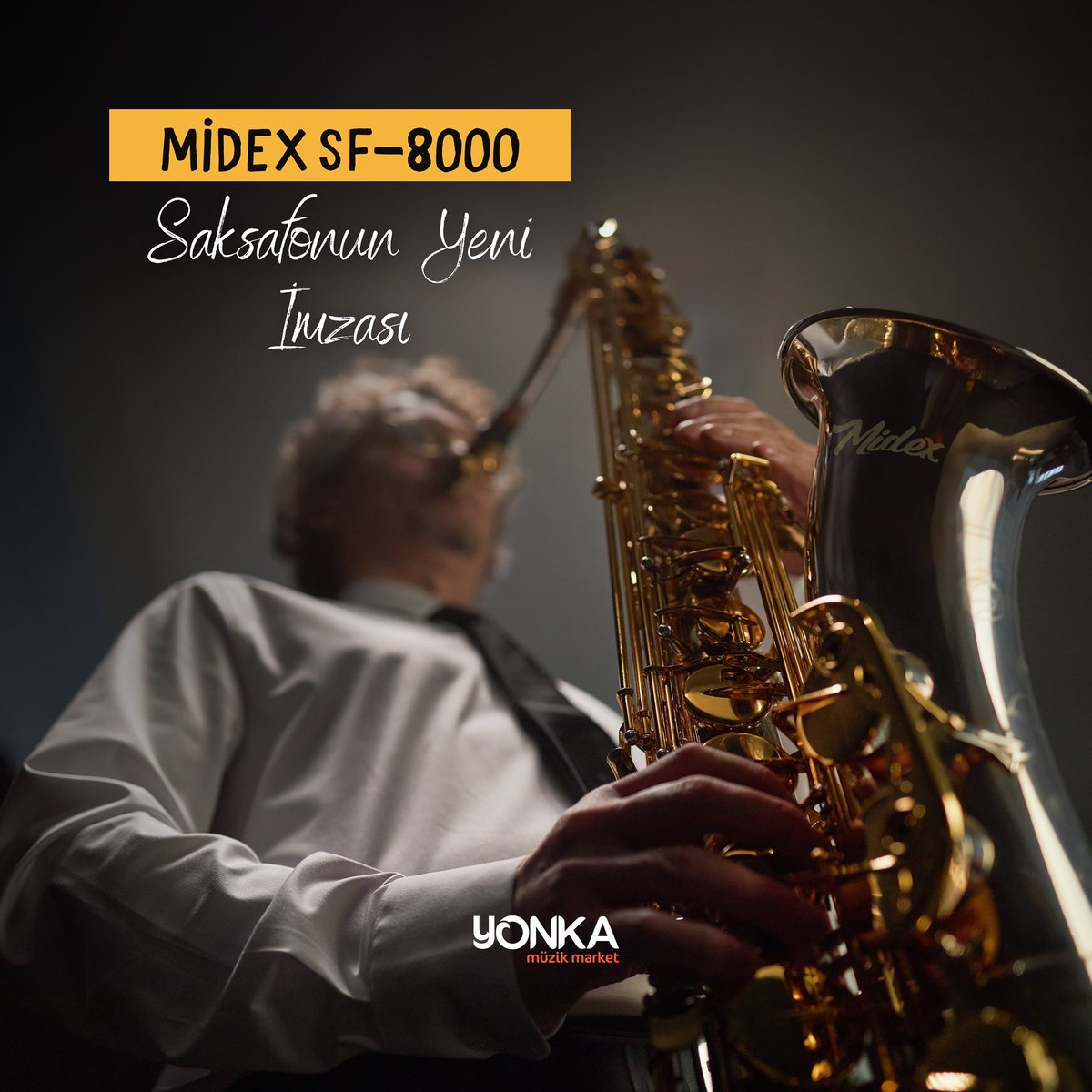 Midex SF-8000 Saksafonun Yeni İmzası ✨ 🎷
#midex #yonkamuzikmarket #saksafon