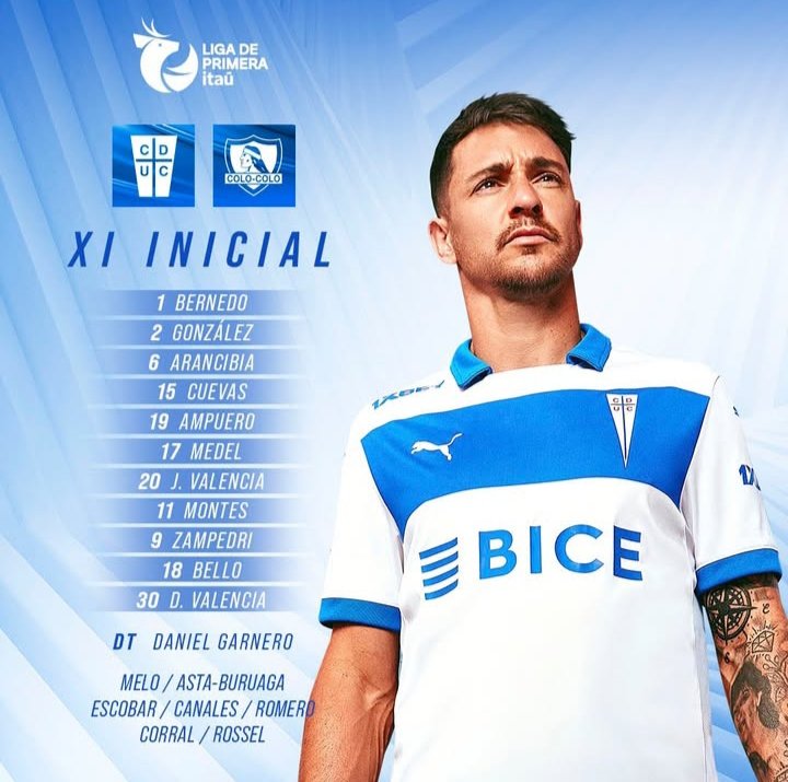 11 inicial. Vamos cruzados.