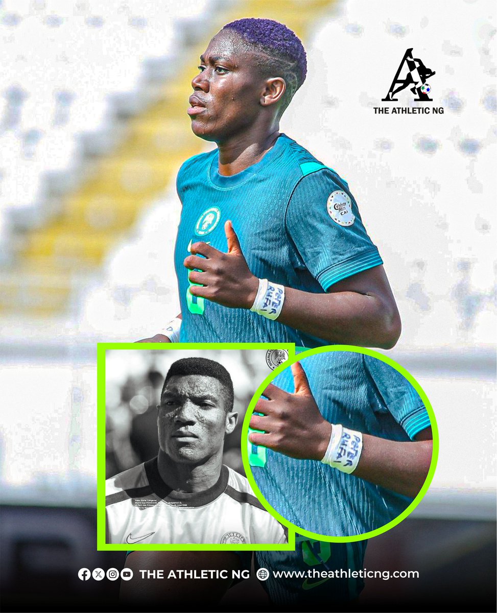 Super Falcons striker Asisat Oshoala paid tribute to former Super Eagles goalkeeper Peter Rufai during the WAFCON fixture against Tunisia on Sunday.

Rufai, popularly known as 'Dodo Mayana', passed away on Thursday.

Rest in peace, Legend!