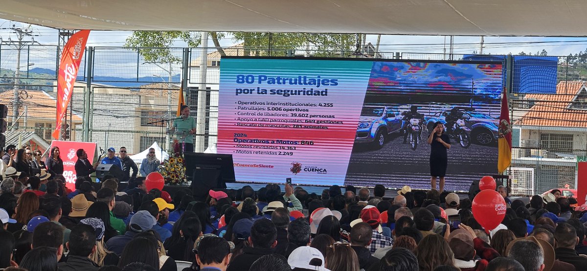 #GuardiaCiudadana participó en la #RendiciónDeCuentas 2024 de <a href="/czamoramatute/">Cristian Zamora M</a>, Alcalde de #Cuenca.

Evento deliberativo donde se dio a conocer todo el trabajo realizado durante el 2024 por la Corporación Municipal.

#SeSiente el #AmorPorCuenca