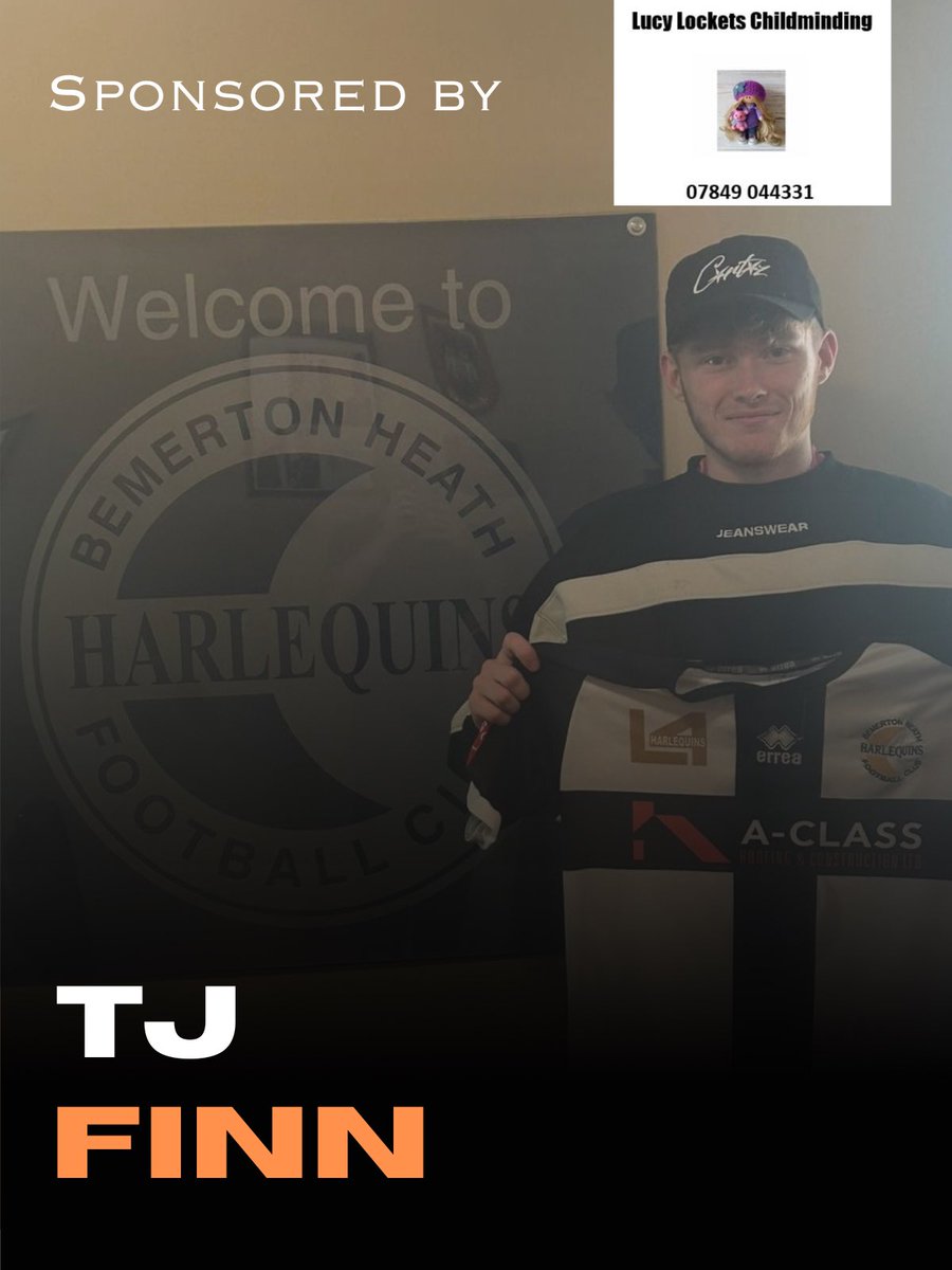 ✍️ Finn re-signs

We are pleased to announce that TJ has re-signed for the club. Finn joined the club last season and we are very pleased to have him at the club again this season.

TJ is kindly sponsored by Lucy Lockets Childminding

⚫️⚪️🟠
#UTB