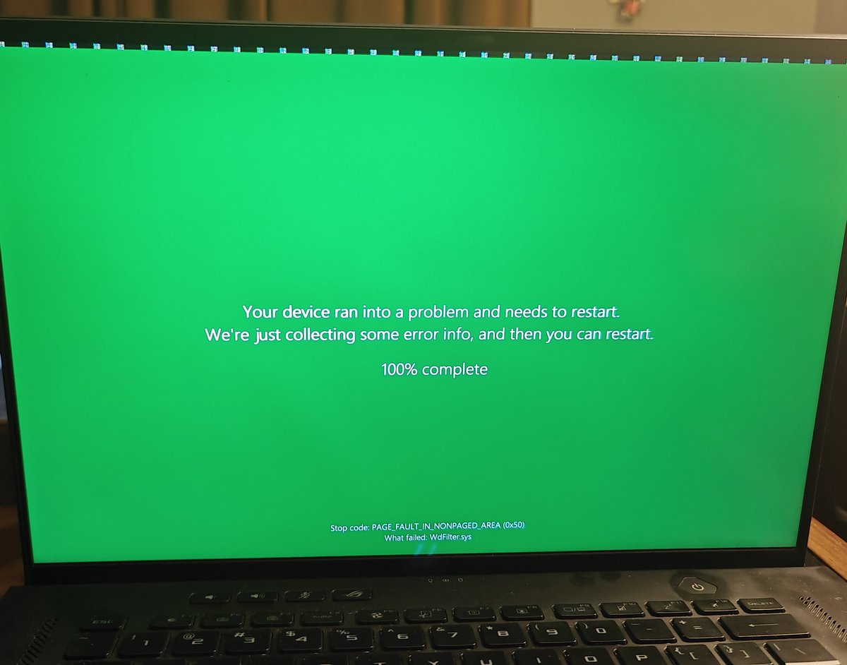 Green Screen of Death - GSOD

#GSOD