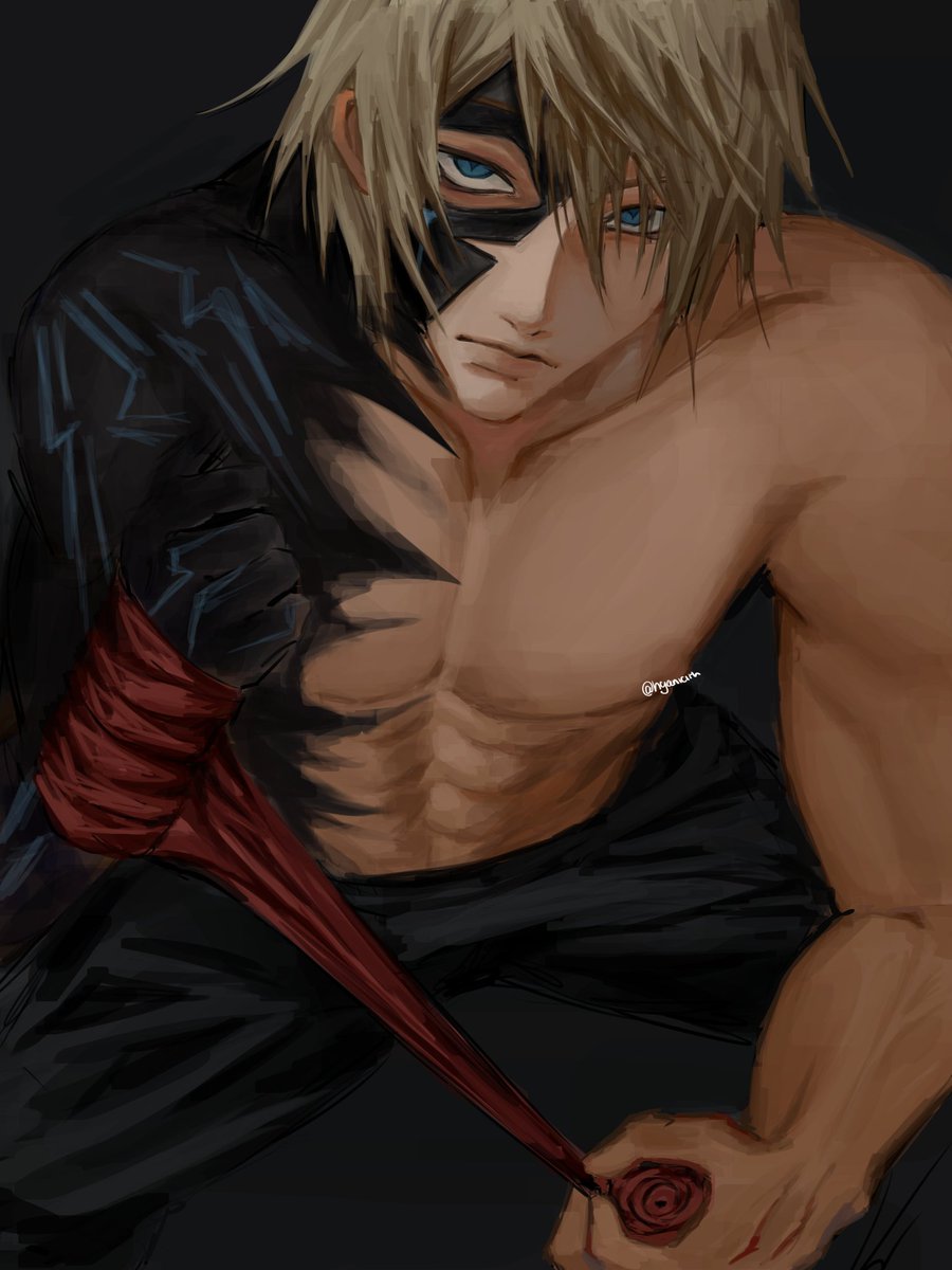 hyanicith's tweet image. im hungry #dainsleif #kaeya #art #ENGvIND #GenshinImpact