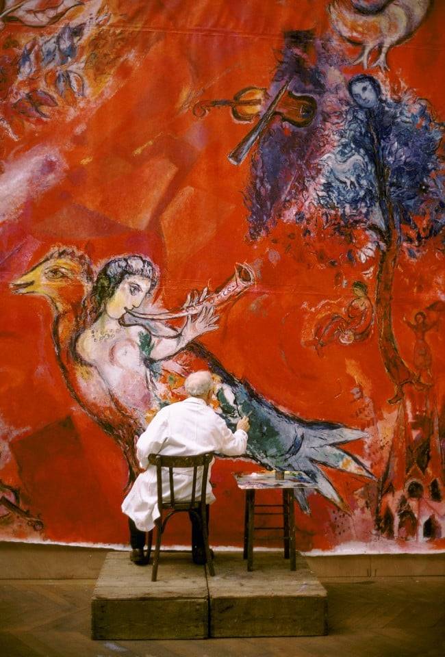 Marc Chagall, July 6, 1887 – March 28, 1985.