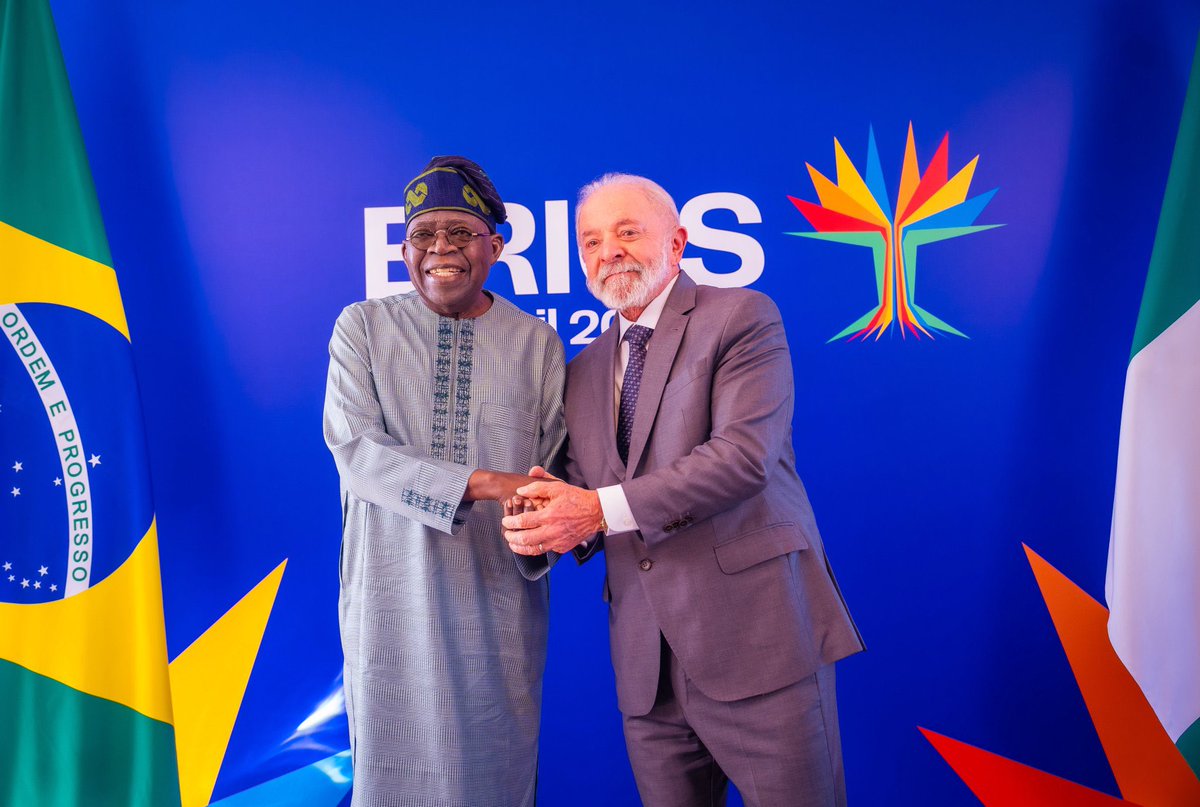 RtHonSheriff's tweet image. I had the honour, yesterday in Rio de Janeiro, to join His Excellency President Bola Ahmed Tinubu (GCFR) in a bilateral meeting with President Luiz Inácio Lula da Silva of Brazil.
It was a significant step in advancing our diplomatic and economic engagement with Brazil. We…