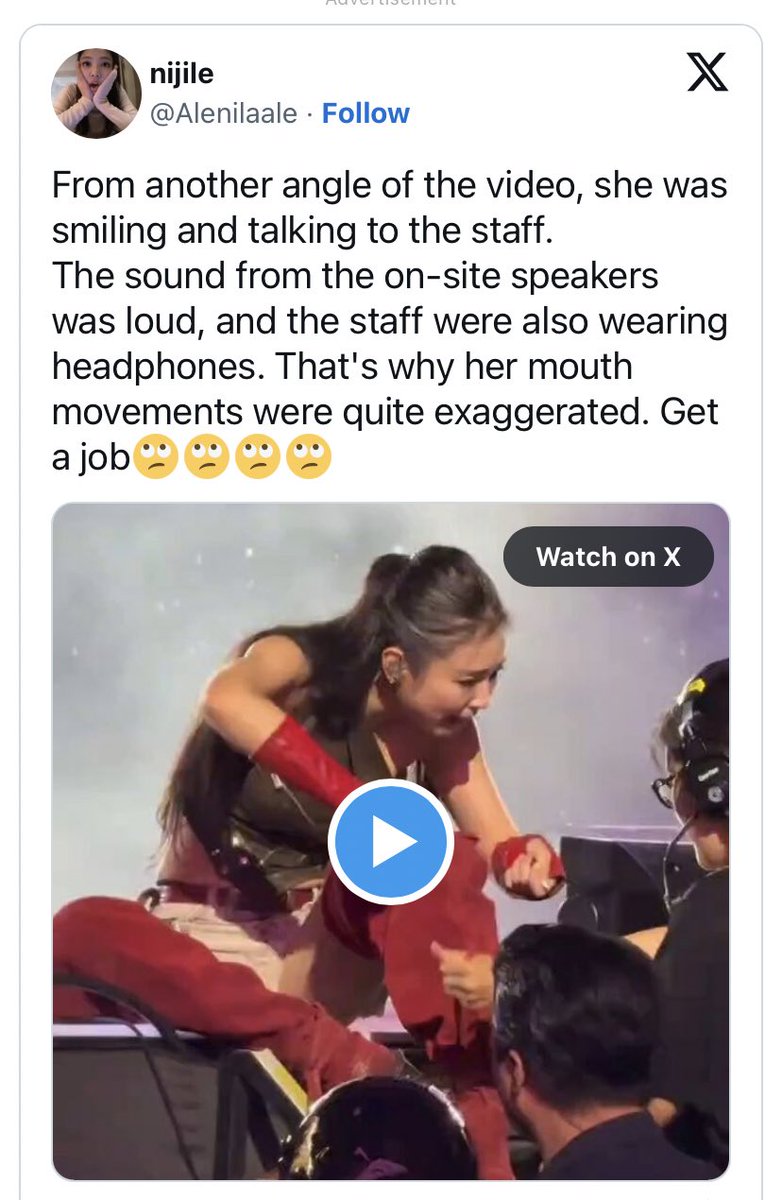 <a href="/Koreaboo/">Koreaboo</a> Saving everyone from this clickbait. This is already debunk and armys are just nitpicking anything to paint her the bad guy. Anyway mad respect to Jennie