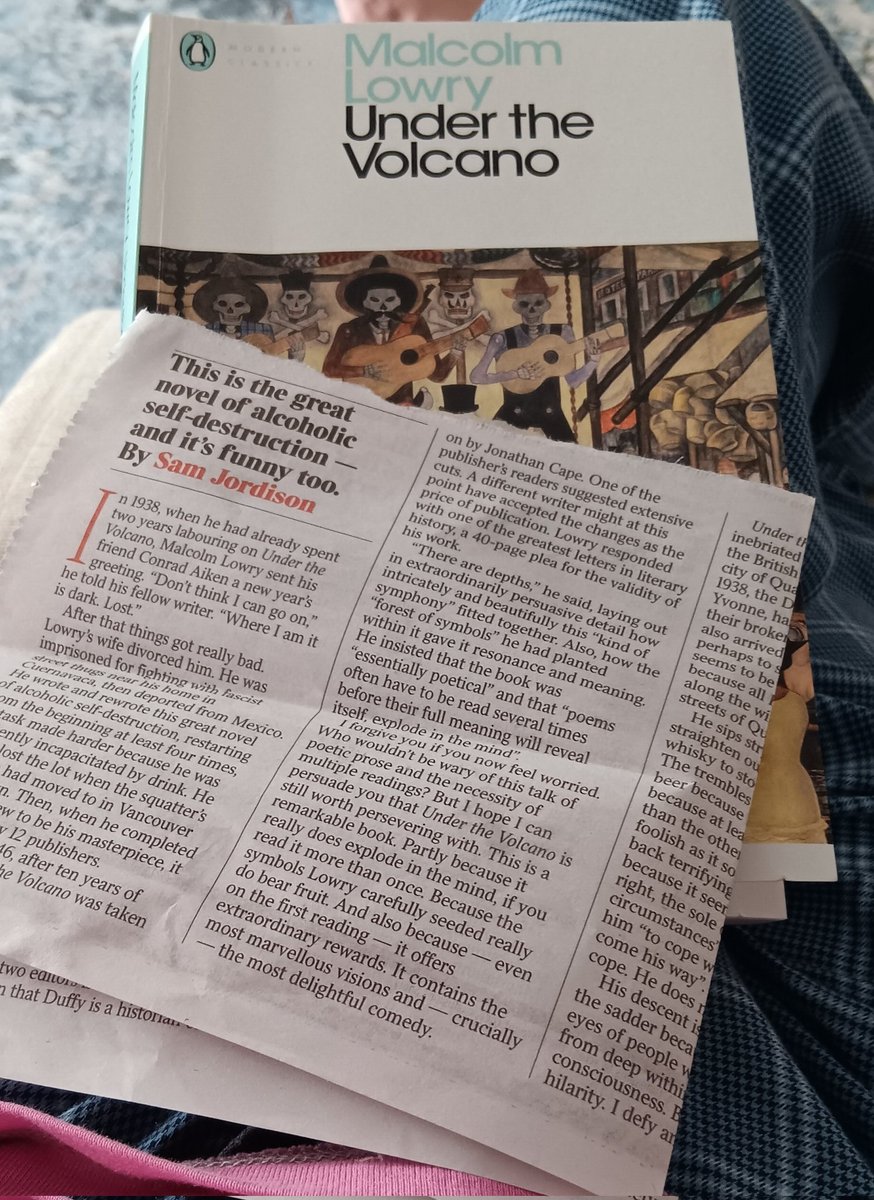 David Sinck (@dsinck) on Twitter photo <a href="/RobbieTimes/">Robbie Millen</a>, could you please advise Sam Jordison that I was indeed persuaded to try Under the Volcano, thanks to his piece. And I shall persevere with it (I've read Ulysses, so what's the problem? 😛) <a href="/RobbieTimes/">Robbie Millen</a>, could you please advise Sam Jordison that I was indeed persuaded to try Under the Volcano, thanks to his piece. And I shall persevere with it (I've read Ulysses, so what's the problem? 😛)