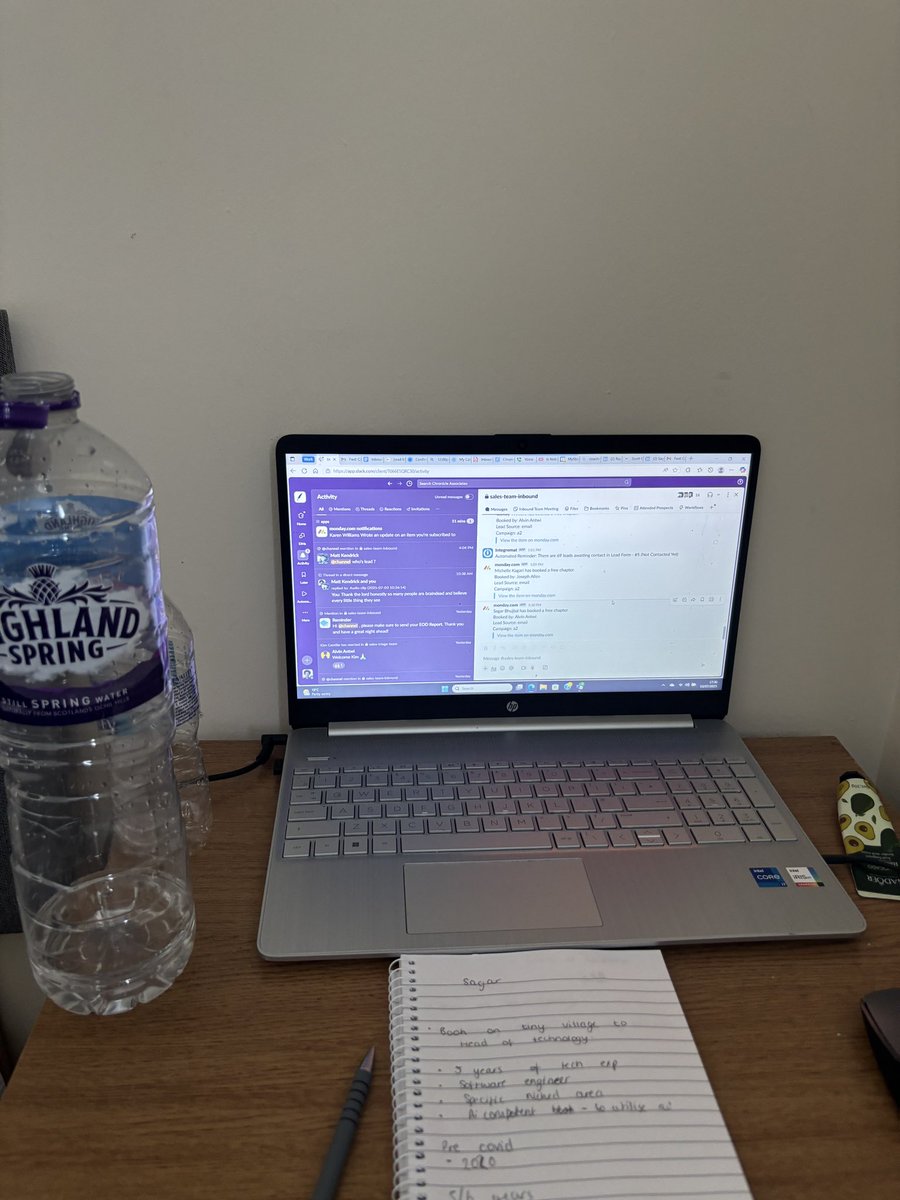 Weekly Overview - Only worked Monday to Thursday due to Friday being American independence day. Booked through 17 Prospects this week for a close, on paper thats great but still hungry for a lot more. Got a record best this week at 7 bookings in a day, aiming for 10.