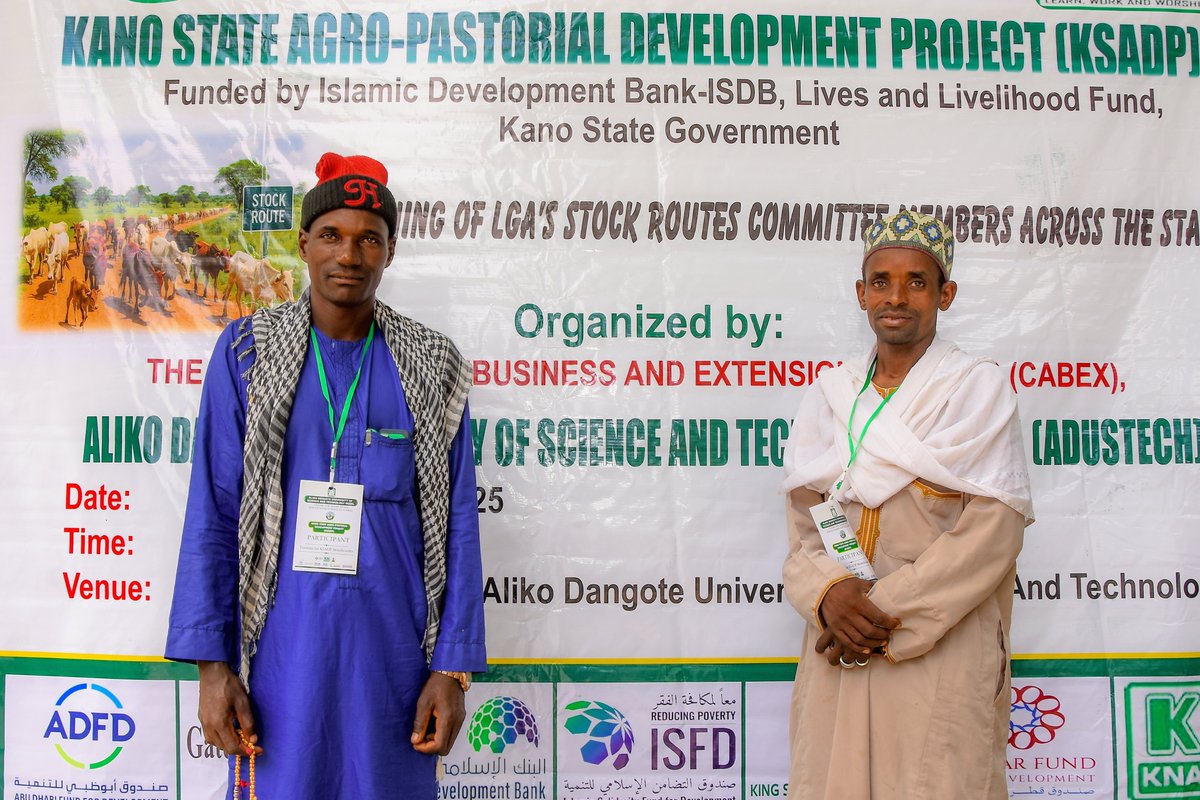 KanoPastoral's tweet image. In furtherance of its capacity building initiatives, KSADP, funded by #IsDB & #LLF, trains local government stock routes committees on the effective management of the stock routes, towards ensuring a more peaceful coexistence between farmers and herders in Kano.