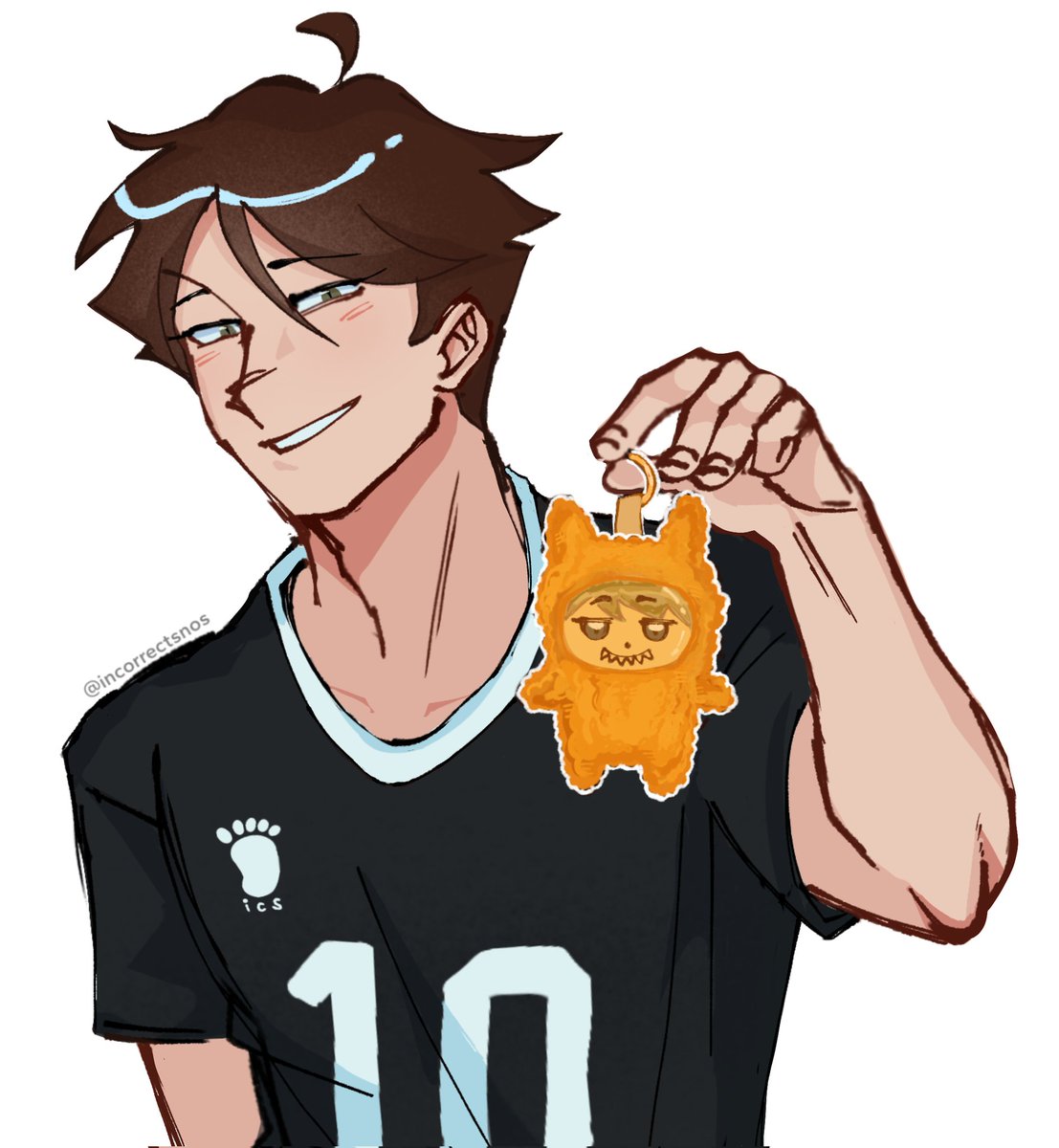 incorrectsnos's tweet image. check out my 24k karat labubu #sunaosa