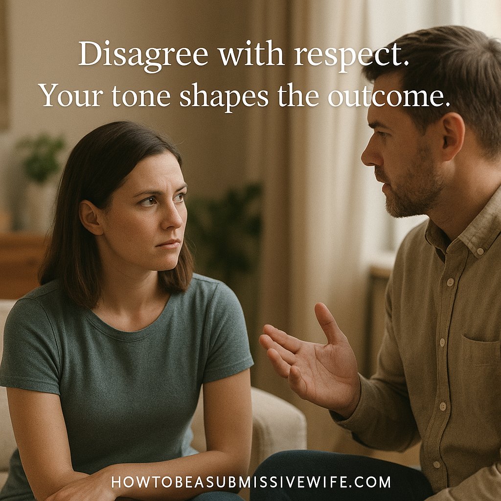 howtobeasubwife's tweet photo. Disagree with respect. Your tone can invite peace or provoke pride.
#submissivewife #marriagerespect #godlywife https://t.co/sLCF8RnBMV
