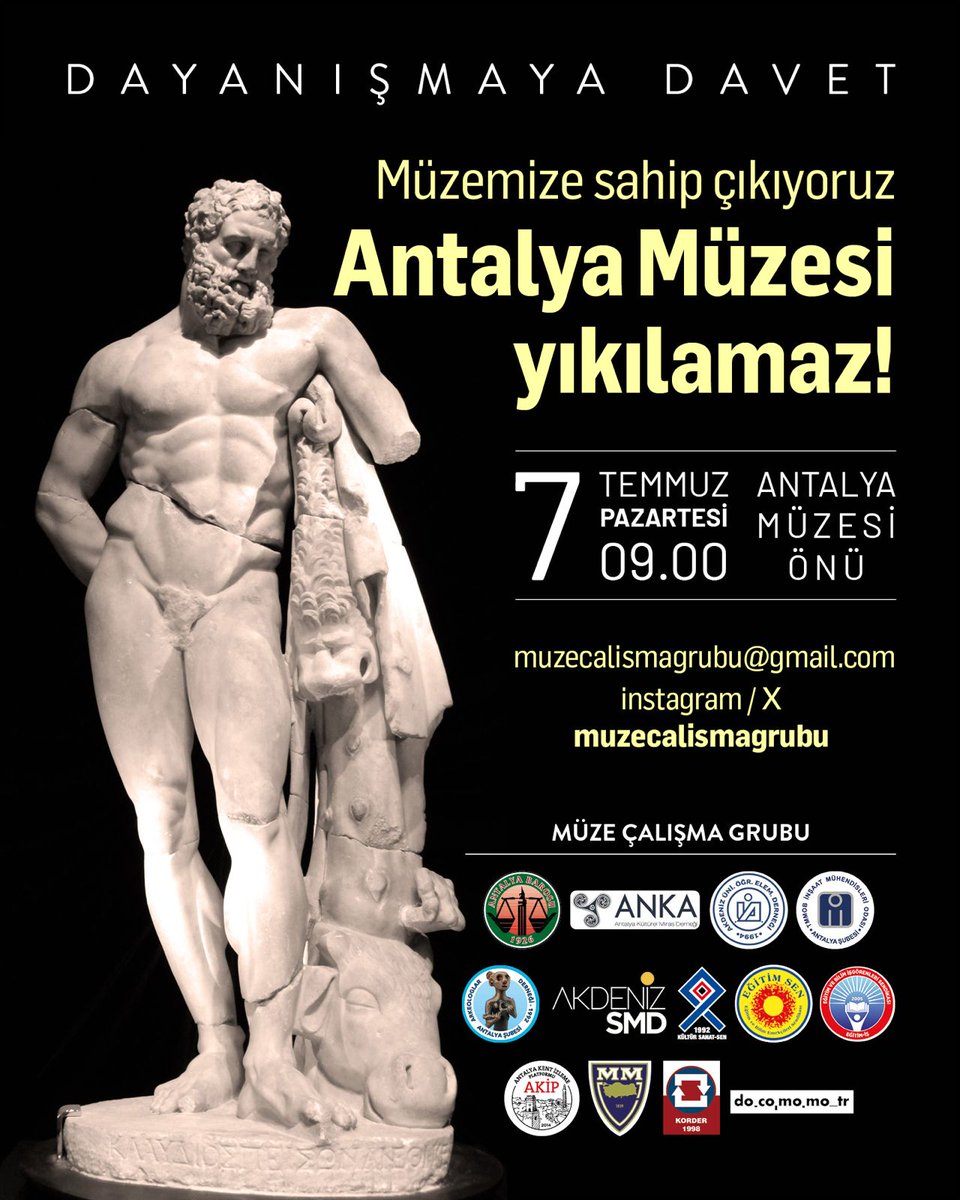 Müze yıkmak ne demek.İlginç arkeoloji müzesi zor bir süreçte uzun zamana yayılarak oluşur.Yıkılmak değil genişlemek ister.Binlerce yılın sessiz çığlıklarıdır onlar Üstü örtülmüş belgelerin görün ben burdayım bağırışı vardır.Benim senin değil bütün insanlığın ortak değerleridir.