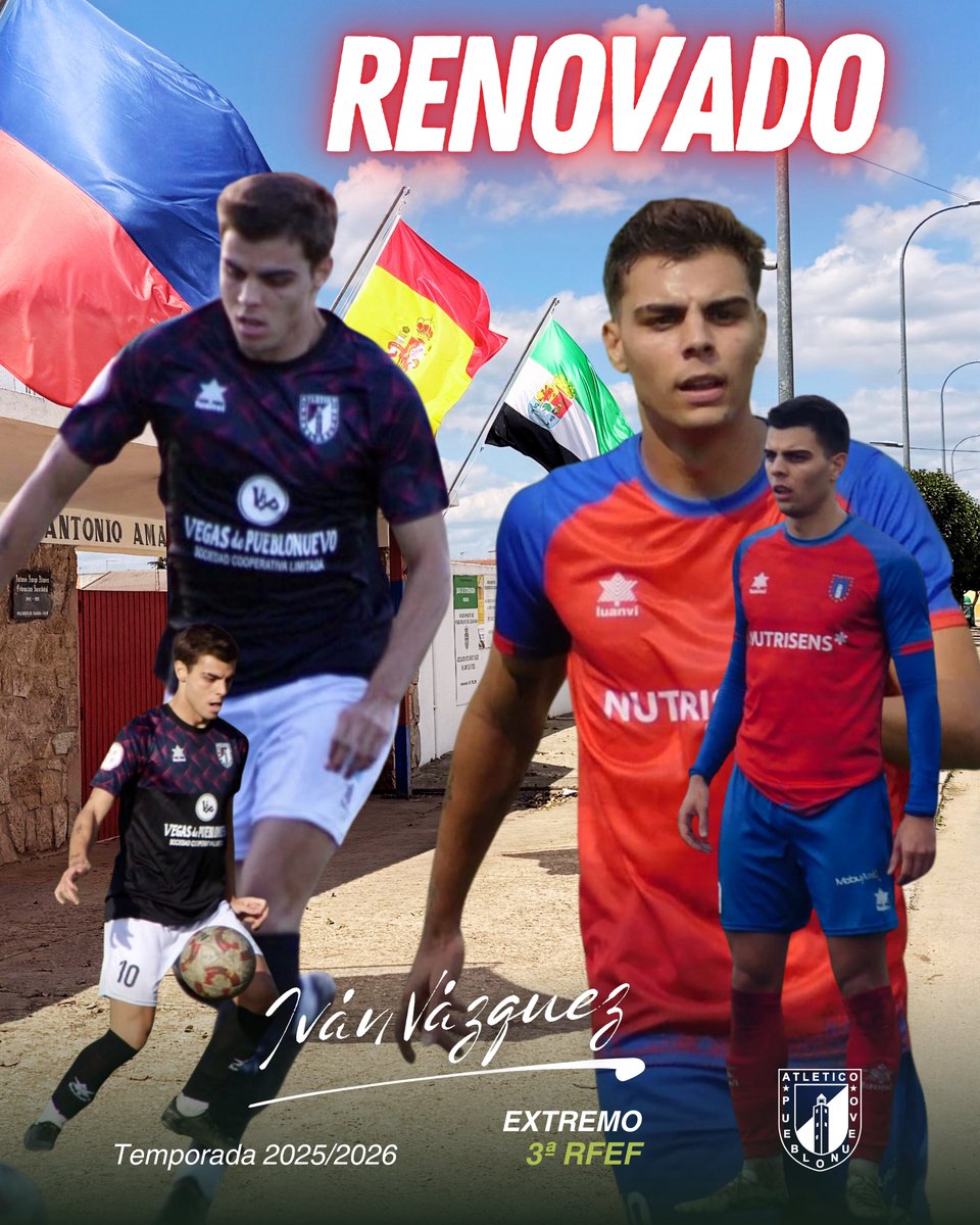 AtcoPueblonuevo's tweet photo. ๐ข๐๐๐๐๐๐ ๐งฐ ๐ฅ๐๐ก๐ข๐ฉ๐๐๐๐ขฬ๐ก๐ค
#3ยชRFEF 25/26
โ๏ธ๐ฐ๐๐๐ ๐ฝ๐๐๐๐๐๐
๐Extremo habilidoso, polivalente, con llegada, nos seguirรก demostrando su calidad y determinaciรณn sumando desequilibrio al ataque
ยกVamos Ivรกn, con todo!๐ซก๐
#SomosPueblonuevo
#ConTodoRojosโค๏ธ๐ https://t.co/q6hdwG4Rcz