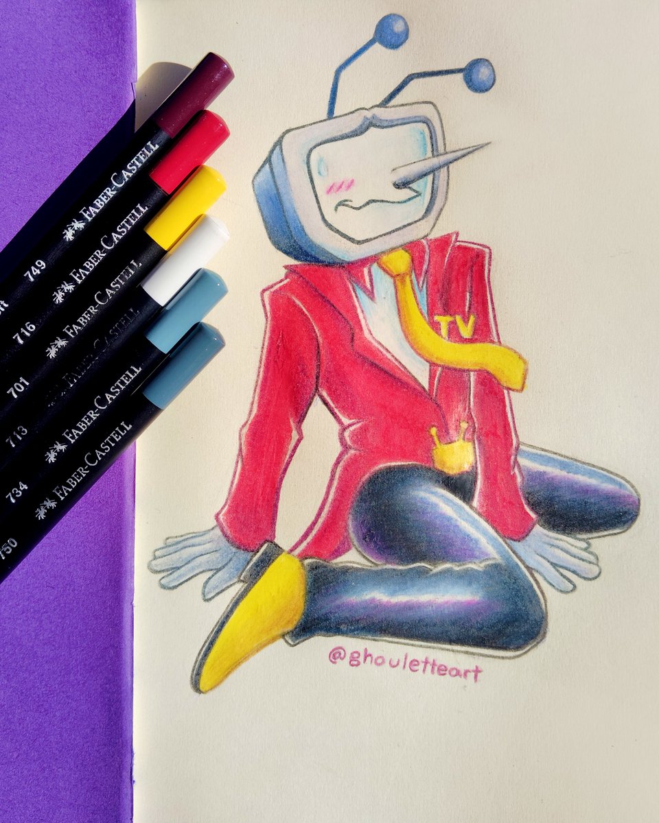 I'm back!✨I drew Mr. Tenna from Deltarune😭 University has me completely drained, but here I am!
With all the hype around Deltarune Chapters 3+4, I just had to draw Tenna...💕

#Deltarune #DeltaruneFanart #DeltaruneTenna #TennaDeltarune #MrTenna #TennaFanart #DeltaruneChapter3