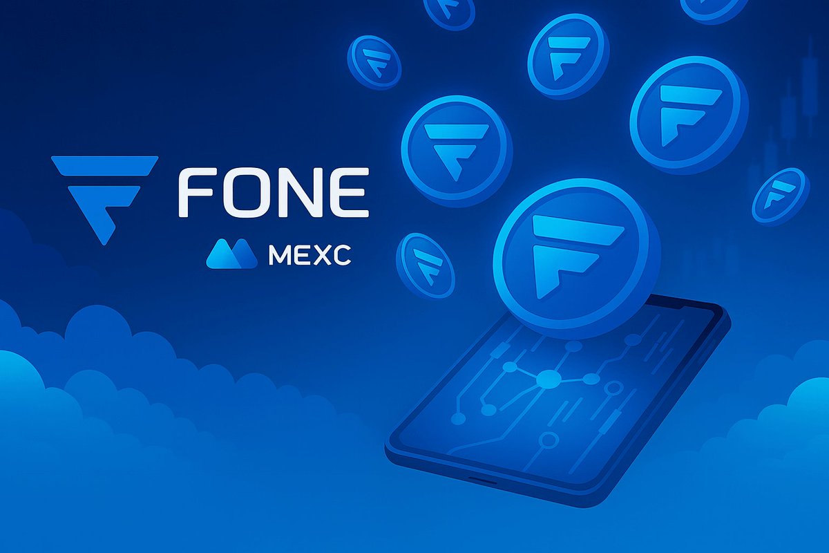 After 8 years in the making, Fone Network is finally here!
📱 The first mobile-native blockchain — fast, light, and built for everyone.
Now launching on MEXC! 🚀

💸 Join the airdrop → news.fone.dev

#FoneNetwork #MEXC #CryptoAirdrop #MobileBlockchain”