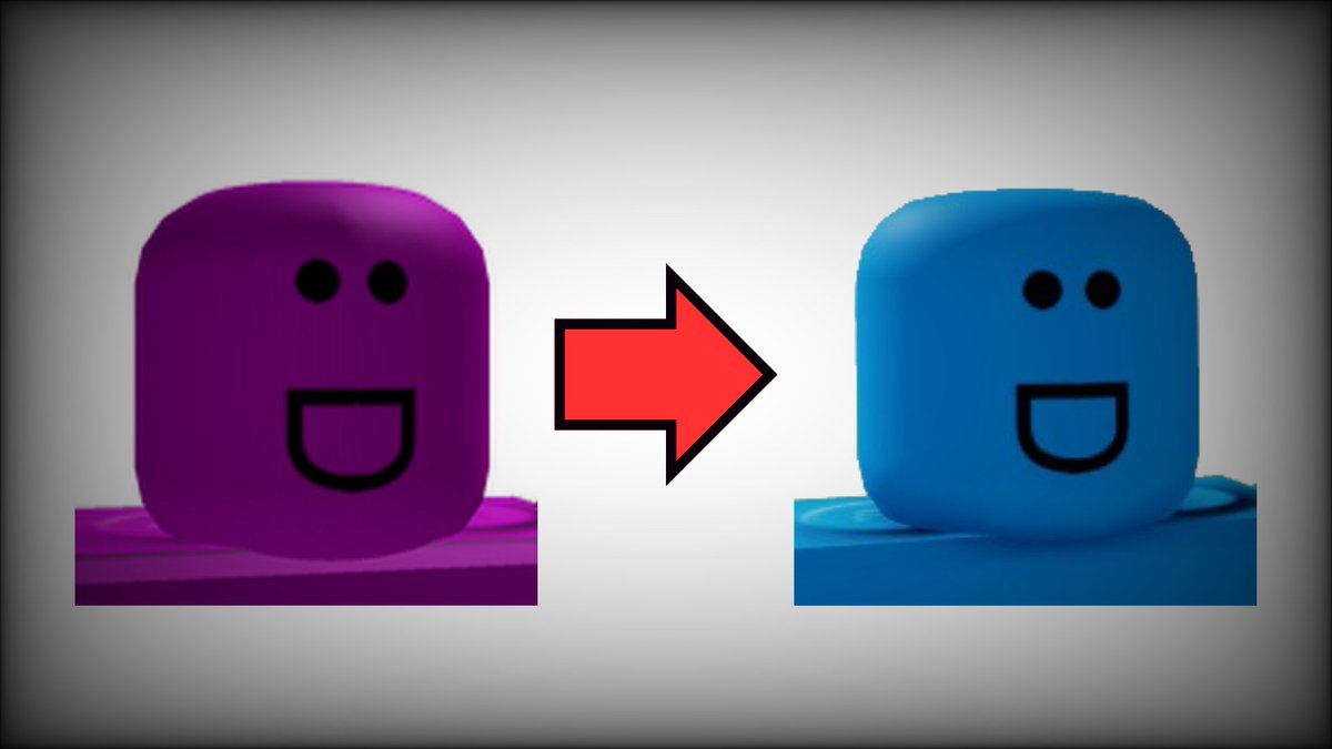 MM2Noobifier's tweet image. Youtuber, @PURPLE_DATA has changed his color scheme from purple, to blue.
"Purple is nice and all, but I've always felt more comfortable with blue."