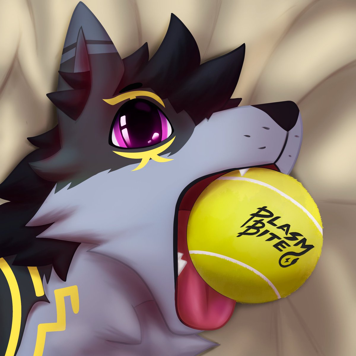 plasmbite's tweet image. Ultimo Icon sorteado de 3° Aniversario de canal para @scuonch 🎉 Me encantó la pose que pidió, todo bonito todo menso🐶
Me queda solo un Halfbody y un Fullbody, y comienzo a plantearme hacer comisiones🎨🐉
