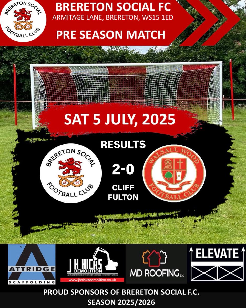 breretonsocialf's tweet image. Our 2025/26 got off to a good start with a first half goal from Kizza and a second half goal from Becks 🇦🇹All the best to Walsall Wood for the rest of the season.