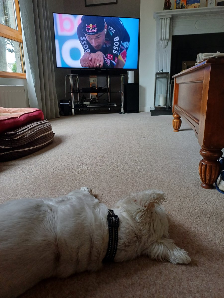 He loves a bit of Tour de France Unchained
