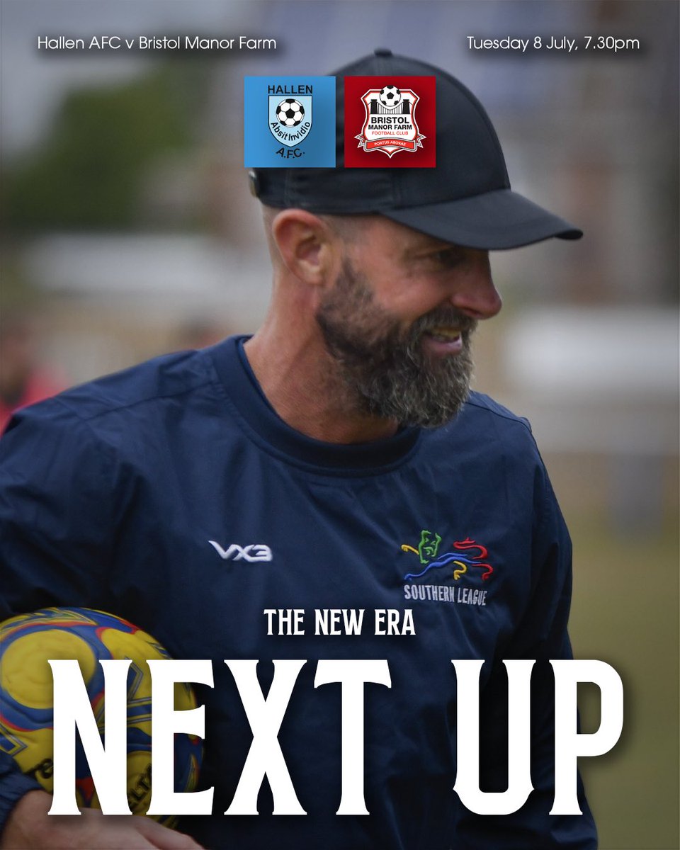 Bristol Manor Farm (@manorfarmfc) on Twitter photo ๐ก๐ฒ๐
๐ ๐จ๐ฝ - ๐๐ฎ๐น๐น๐ฒ๐ป
The Farm head to the Western Division One champs this Tuesday
A big thank you to everyone who turned out Saturday โ letโs see more of the Farmy Army in full voice again!
๐ Hallen
๐๏ธ MB Frames Stadium
๐๏ธ Tuesday 8 July
๐ 7.30pm
#UpTheFarm ๐ก๐ฒ๐
๐ ๐จ๐ฝ - ๐๐ฎ๐น๐น๐ฒ๐ป
The Farm head to the Western Division One champs this Tuesday
A big thank you to everyone who turned out Saturday โ letโs see more of the Farmy Army in full voice again!
๐ Hallen
๐๏ธ MB Frames Stadium
๐๏ธ Tuesday 8 July
๐ 7.30pm
#UpTheFarm