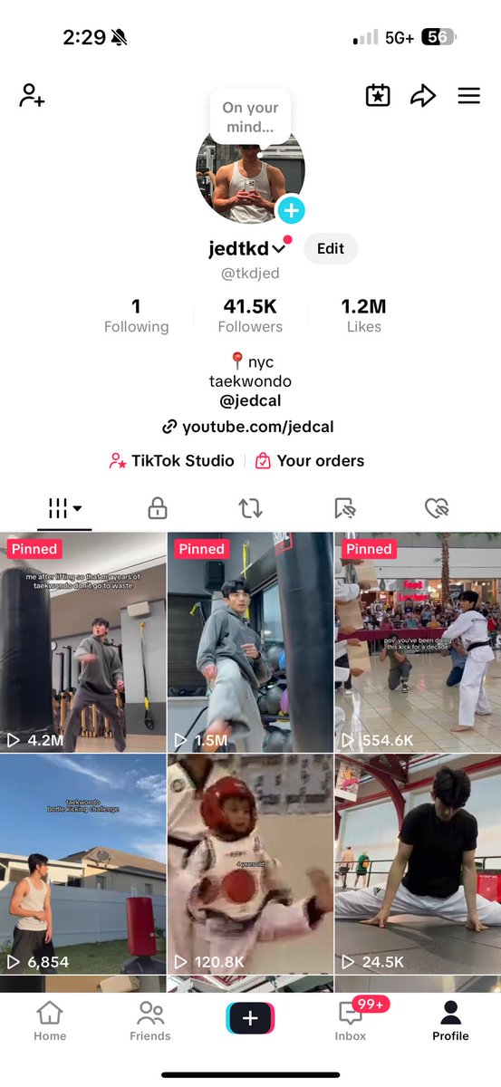 jedcaluag's tweet image. I grew a new page to 100K+ followers this year in a random niche
i posted 1-2x taekwondo videos a week, and after a few months, it got me doing an ad for karate kid & walking the red carpet
as a (primarily) long-form creator on youtube, I held off on this idea of making…