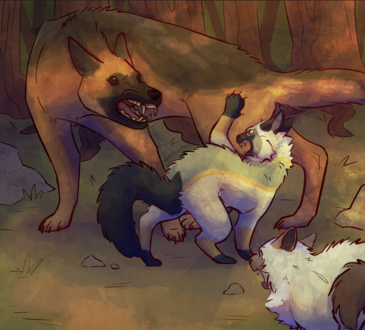 PinkRabbitArts's tweet image. Yesterday’s af attack for jelly-unjarred on Tumblr and Dalfyno on artfight! 

#artfight2025