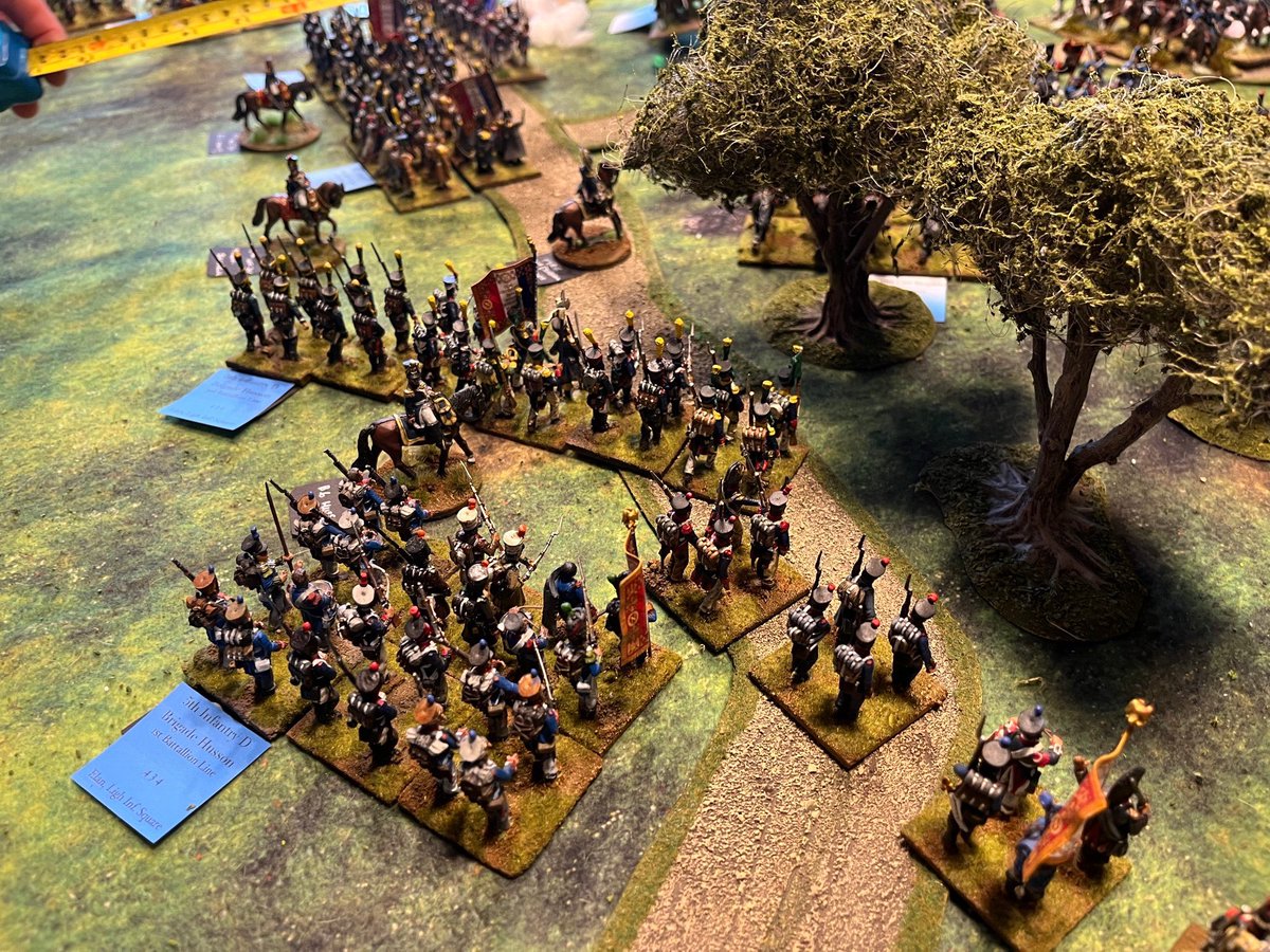 tomjmegan's tweet image. Home safely & reflecting on a bucket list wargaming hobby experience - playing ‘The Hundred Days’ Napoleonic campaign.
After months of planning & painting, it was 3 days of epic wargaming w/1000s of figures, an awesome table, and some of the very best people I know.
#Wargaming