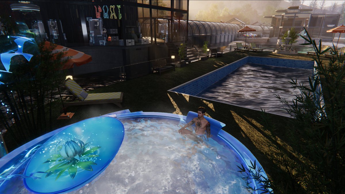 ZSmallest's tweet photo. After a Hard day of looting , its nice to just relax a bit 
#OnceHuman #oncehumanmobile #openworld #gaming #basebuilding #Survivalgame #openworld https://t.co/KyPyCmAYIz