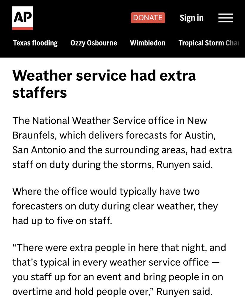 Warnings were issued hours in advance and the NWS had extra staff

You’re using young dead girls for a FAKE political attack

You’re an evil, sick, POS