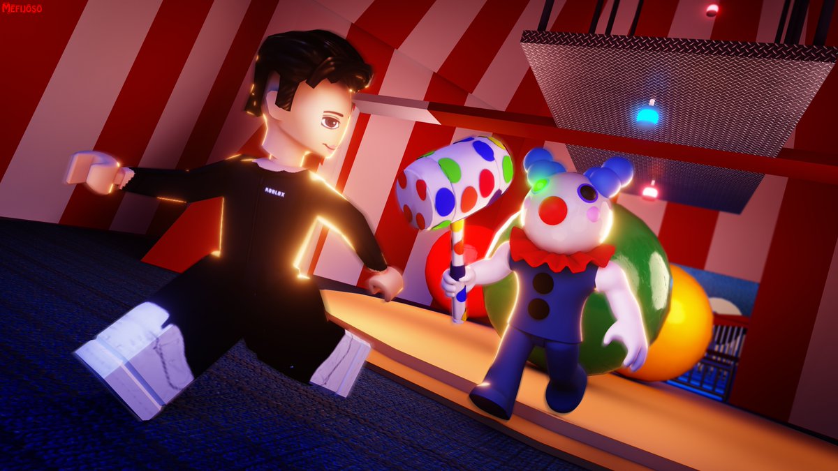 Check out this new Piggy thumbnail I made! 🎪

❤️ &amp; 🔁 are appreciated!
#Roblox l #RobloxGFX l #robloxart l #RobloxDev