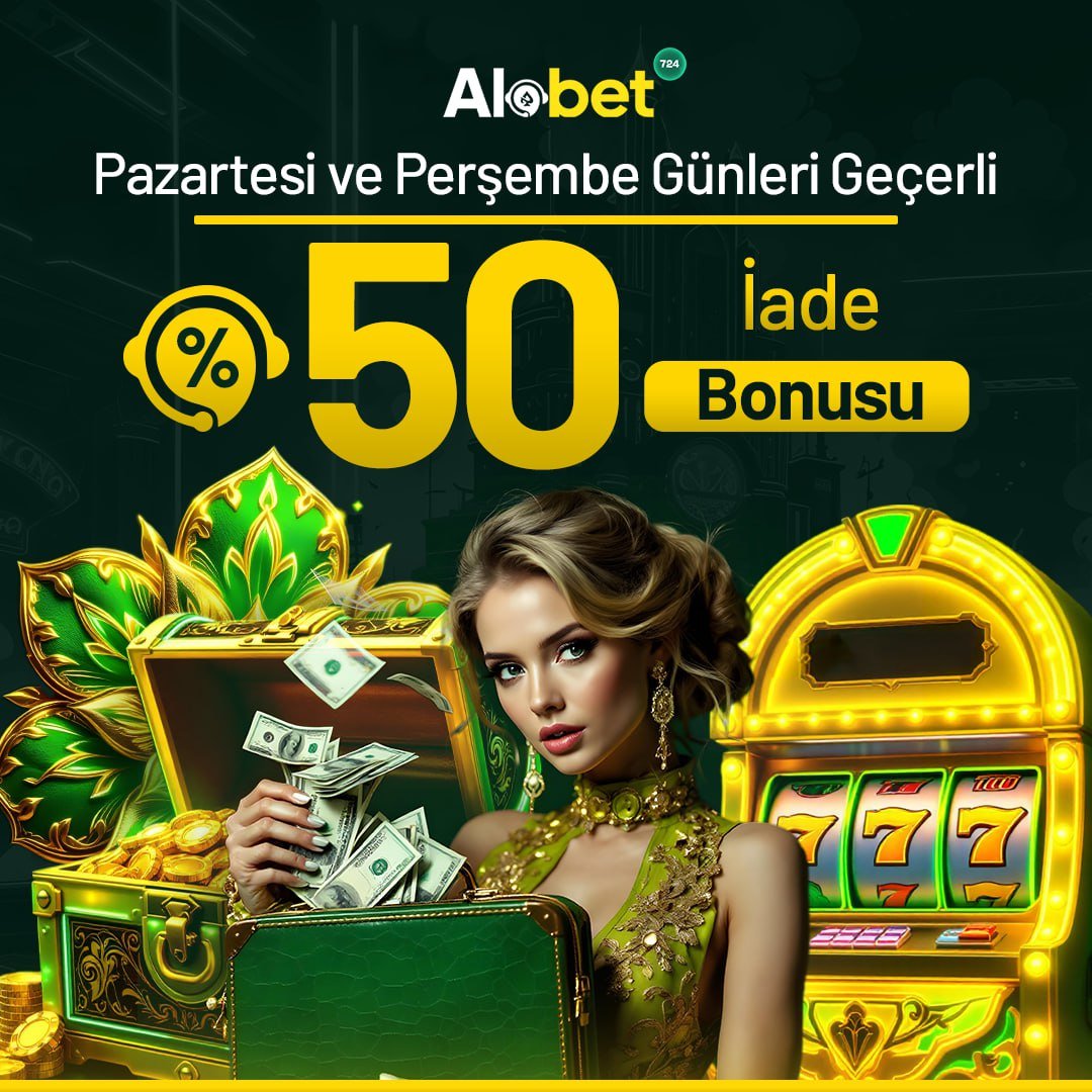 Alobet724's tweet photo. 💰 KAYBETTİĞİNDE BİLE KAZAN! 💰

🎯 #AloBet, her Pazartesi ve Perşembe %50 İade Bonusuyla seni destekliyor!

🎰 #Slot heyecanı devam ederken kaybın cebine geri dönsün!

💯 Hemen oyna, %50’ye varan #bonus fırsatını kaçırma!

🍀 Alobet Güncel Giriş https://t.co/eoCAYgqyOz https://t.co/QIDuhRyfuQ