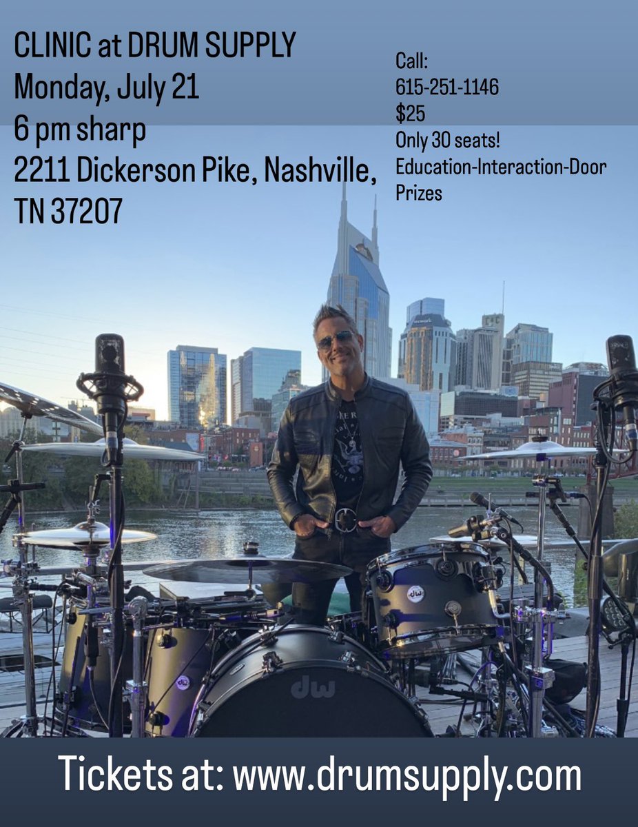 Join us! Tickets: drumsupply.com/collections/dr…