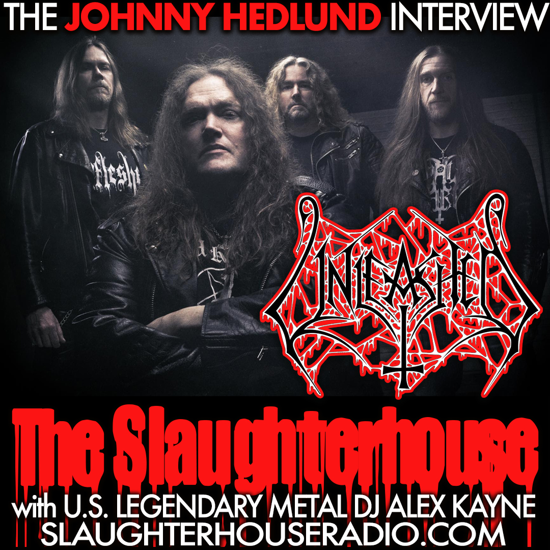 ...Swedish Death Metal Killers @unleashed_official new album drops August 15 from @napalmrecordsofficial ~! Mastermind Bass/Vox Johnny Hedlund talks to <a href="/DJAlexKayne/">DJ Alex Kayne</a> about the inner workings of the record! At slaughterhouseradio.com check out new tracks, and dig the conversation.