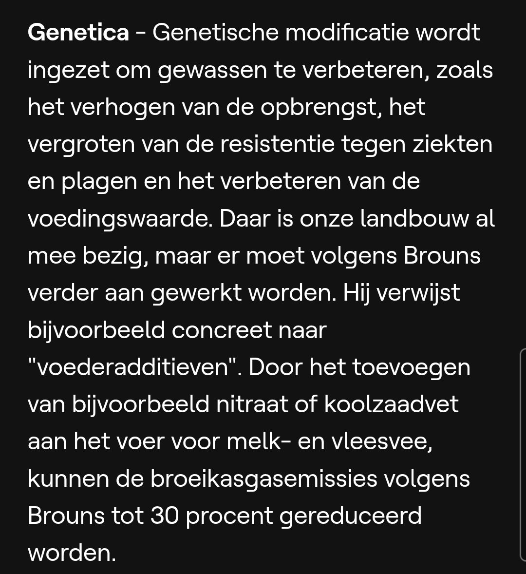 GGO's inzetten is het eerste zinnige van heel het klimaatplan. <a href="/JDSchoolmeester/">Jan Deschoolmeester</a>