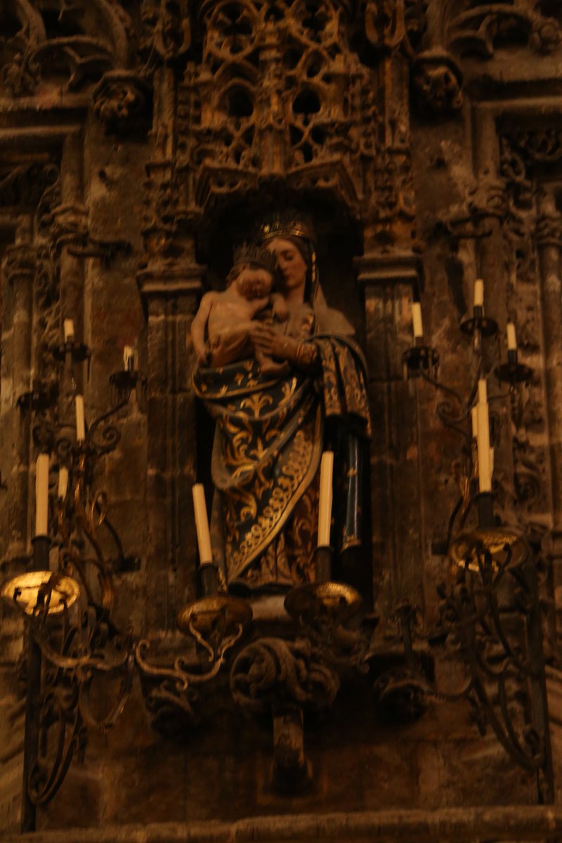 Virgen del Reposo. Catedral de Sevilla 

#VirgenesDesconocidasSevillanas