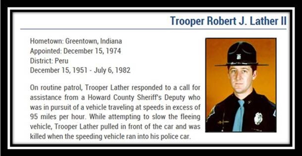 ISPJasper's tweet image. Forty-three years ago on this date we lost Trooper Robert J. Lather II