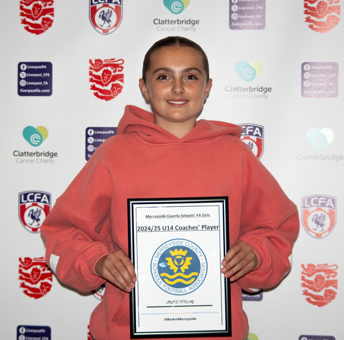 Merseyside County Schools’ FA (@mcsfa2) on Twitter photo #GIRLS | #Season24/25 | #Awards
U14’s Coaches’ Player- Lucie!
#WeAreMerseyside | <a href="/aberlighting/">angie berwick</a> 📸 #GIRLS | #Season24/25 | #Awards
U14’s Coaches’ Player- Lucie!
#WeAreMerseyside | <a href="/aberlighting/">angie berwick</a> 📸