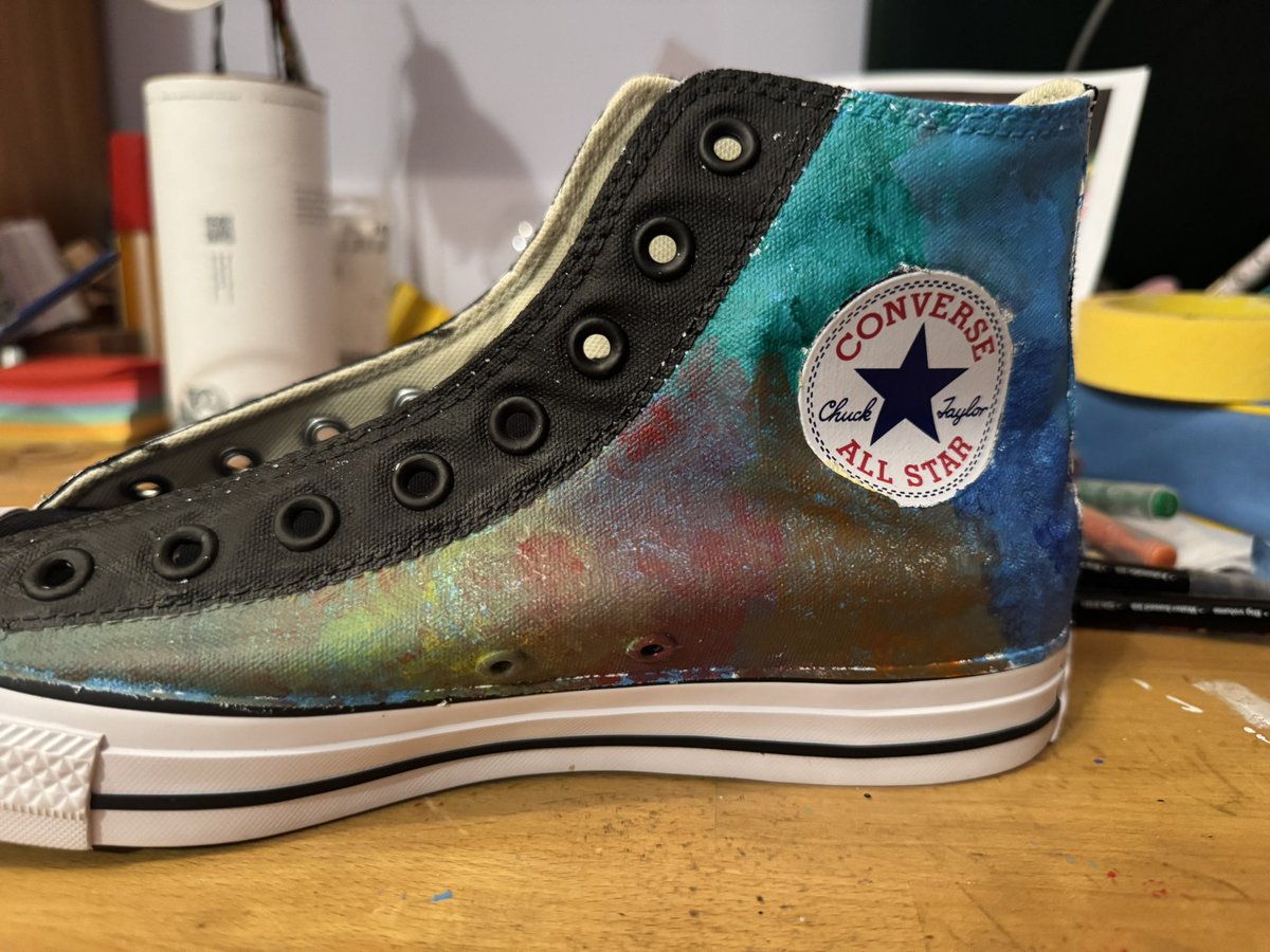 I will never stop painting zayn inspired shoes.
