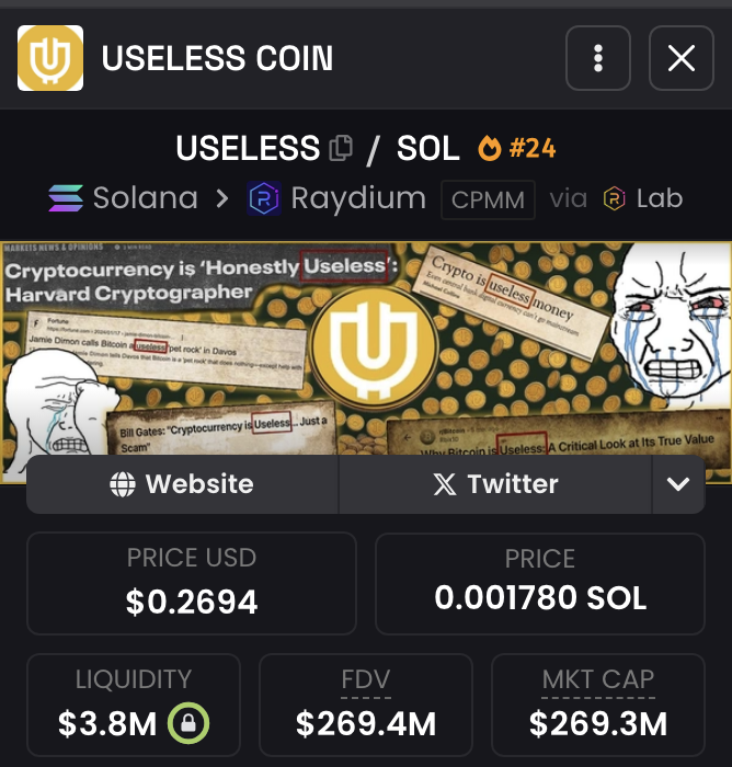 I’m sending total of $10,000.00 #MEMELESS to the first 333 people who follow and retweet💵💵💵

Drop your #SOL wallet address

Mark my words #MEMELESS is going to 10m atleast. I was right about #USELESS and now its time for #MEMELESS