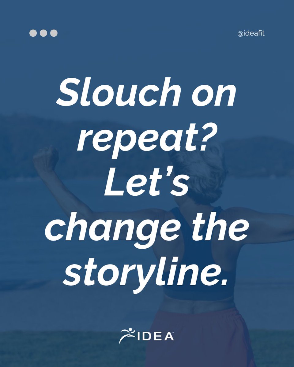 ideafit's tweet image. When your client&apos;s posture screams “ouch,” what do you do as a Fitness Pro?

📅 20% OFF on this course for the month of July! Tap to register: hubs.ly/Q03vZZJM0

#Kyphosis #SpineHealth #FitProTips #IDEAWorld #ContinuingEducation #IDEACourses