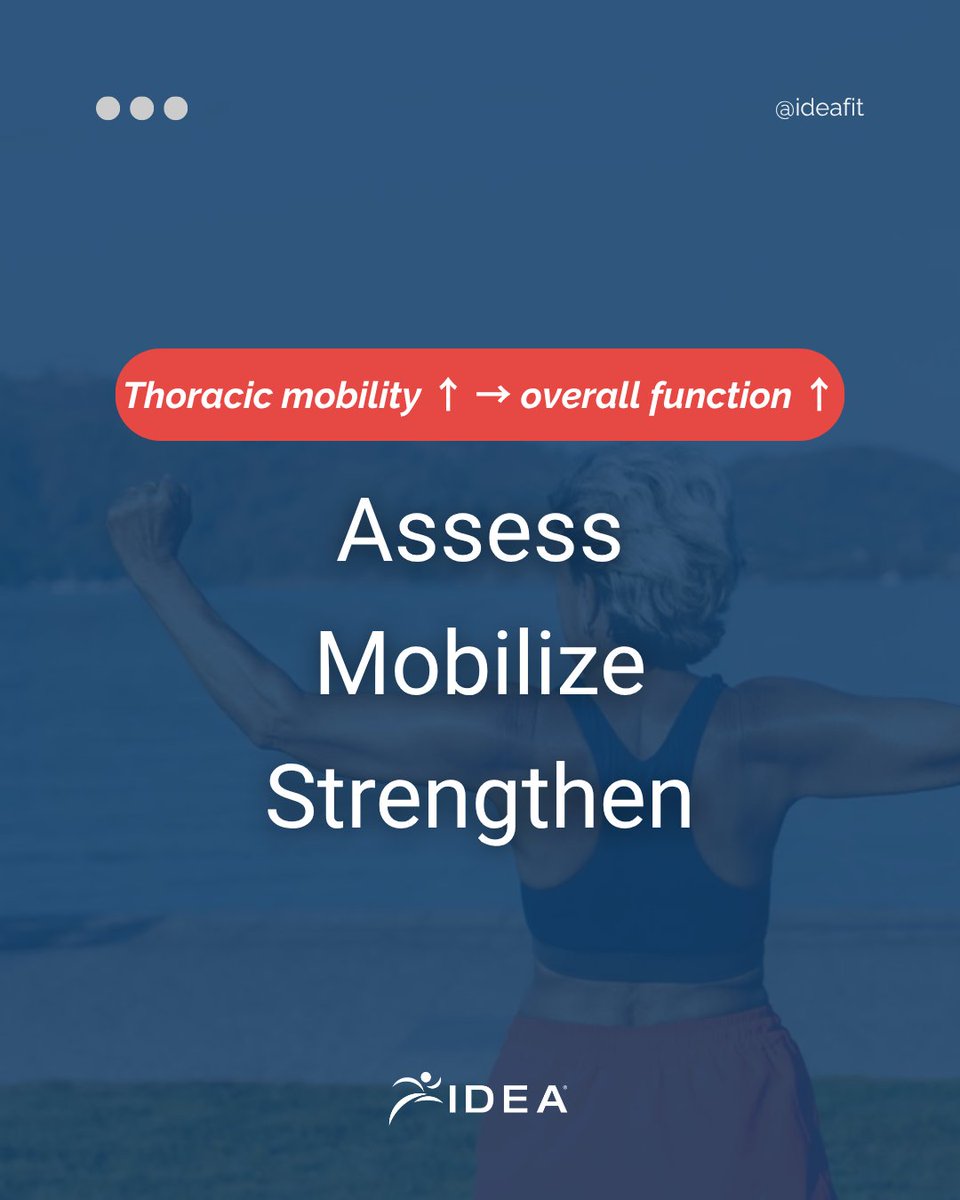 ideafit's tweet image. When your client&apos;s posture screams “ouch,” what do you do as a Fitness Pro?

📅 20% OFF on this course for the month of July! Tap to register: hubs.ly/Q03vZZJM0

#Kyphosis #SpineHealth #FitProTips #IDEAWorld #ContinuingEducation #IDEACourses