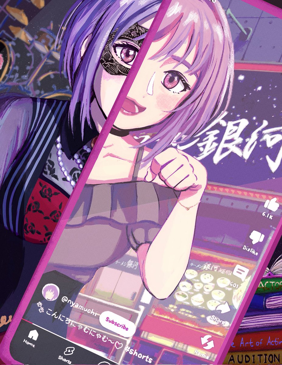 frographite's tweet image. figured i should post my piece, here's my nyamuchi for @abandorizine 🐱
please check the zine out as a lot of work went into it from everyone!!