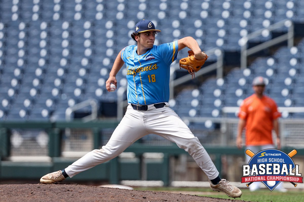 NatChampSeries's tweet image. CALIFORNIA IS HEADED TO THE CHAMPIONSHIPS ⚾️
#baseball #HSBNCS #ChampionshipSeries