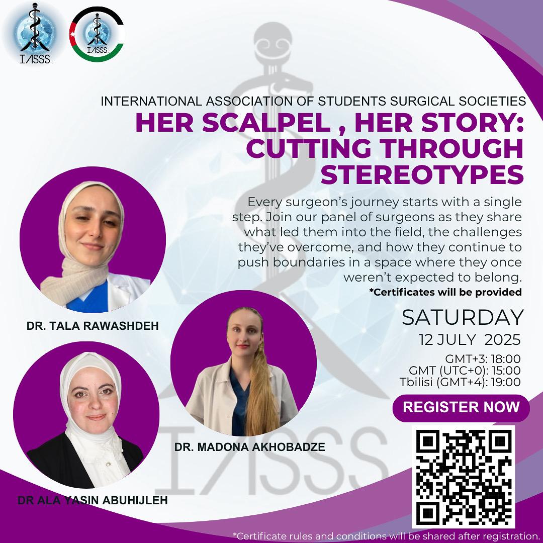 Join this Collab between IASSS Jordan and IASSS Talks portafolio!!