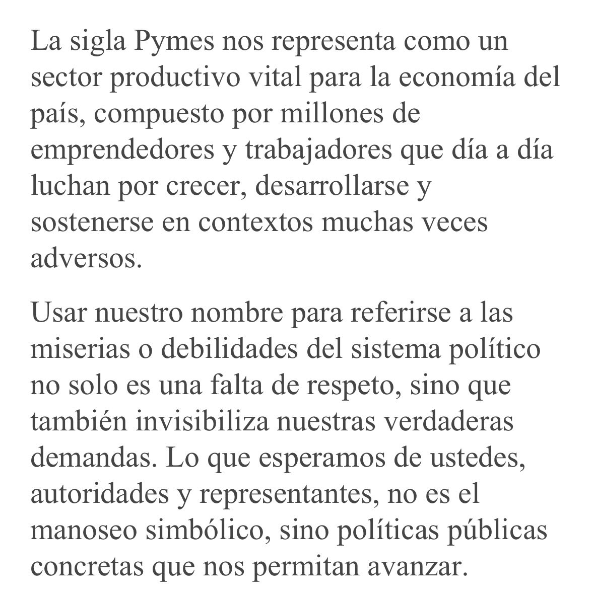 UNAPYME EMT tweet media