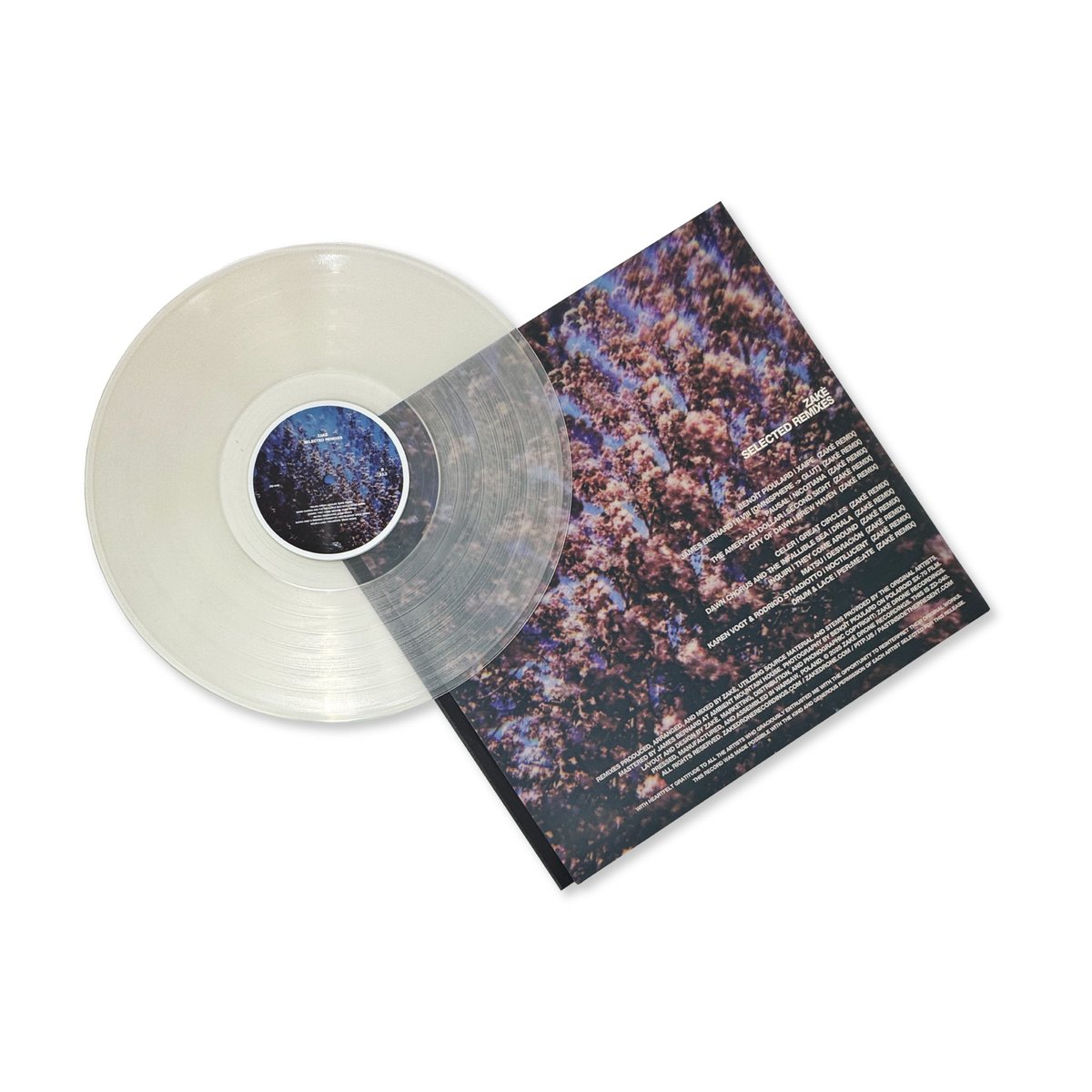 zakè • Selected Remixes
160g Translucent Frost LP
Digital

🇺🇸 zakedrone.bandcamp.com
🇺🇸 PITP.US
🇬🇧 Juno Records
🇬🇧 Norman Records
🇮🇹 Soundohm Records