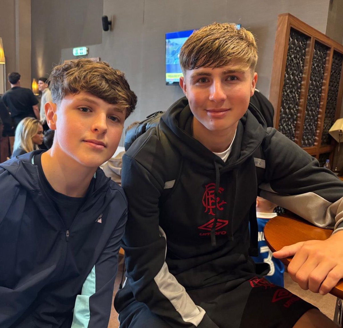 Well done today Josh 💙⚽️💙